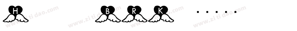 Hearts -BRK-字体转换